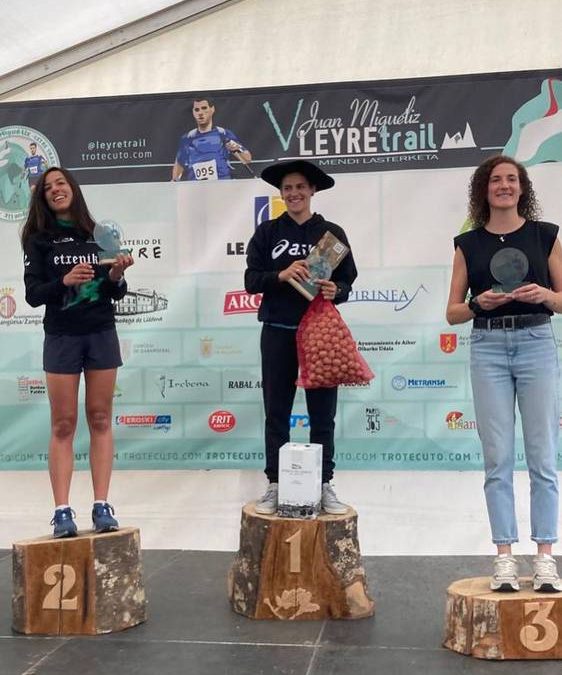 Sarah Ugartek eta Raul Criadok irabazi dute Leyre Trail mendi lasterketa