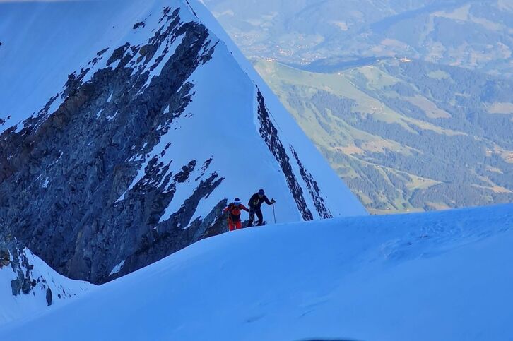 Marcello Ugazio, itsas mailatik Mont Blanc-eko gailurrera hegan